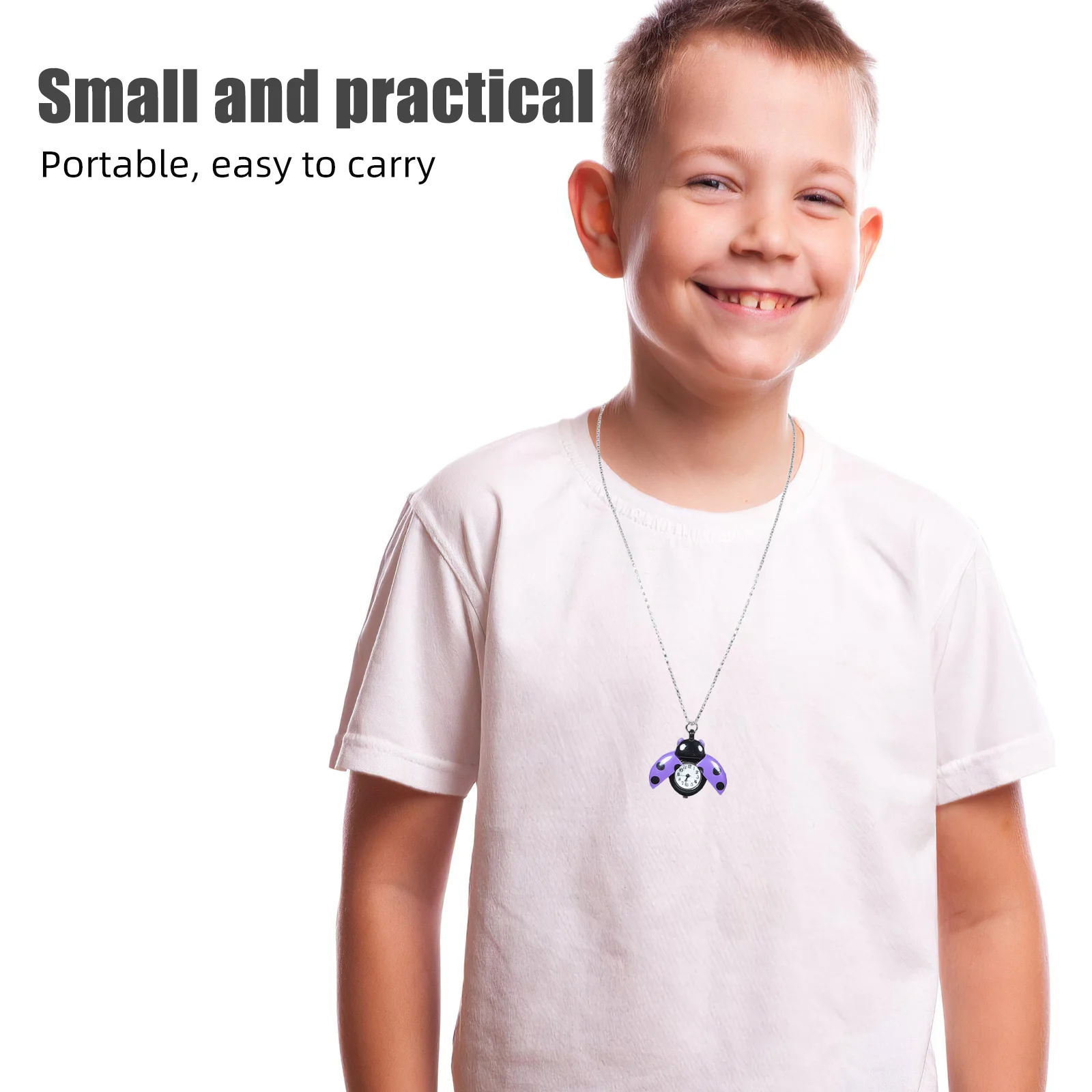 Милые карманные часы с божьей коровкой - Фотография_5