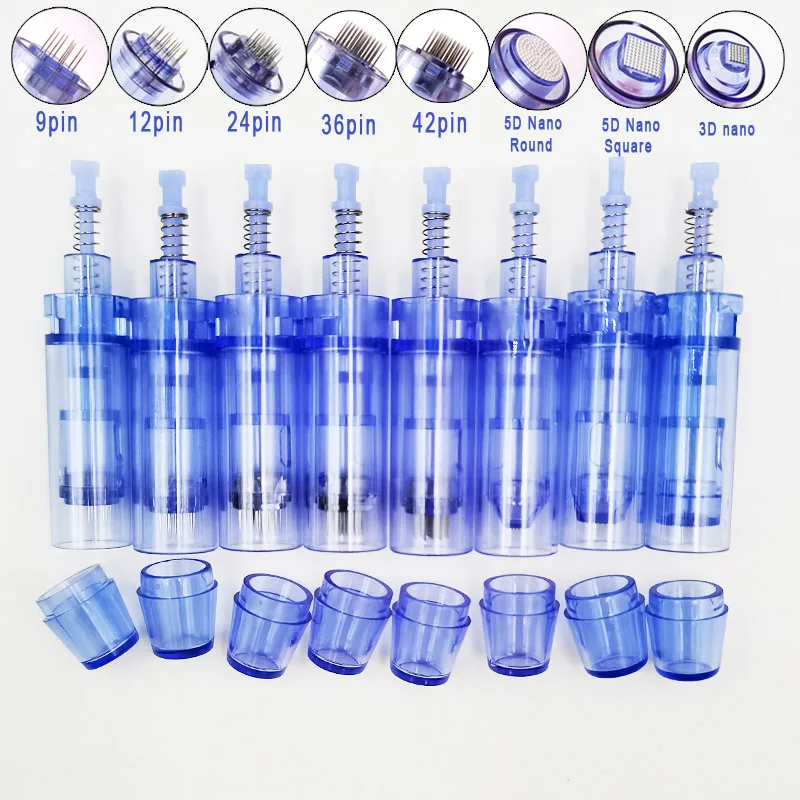 Дермапен иглы для картриджей dr.pen a1 a6 m5 m7 n2 e30 a10 mym derma pen - Фотография_2
