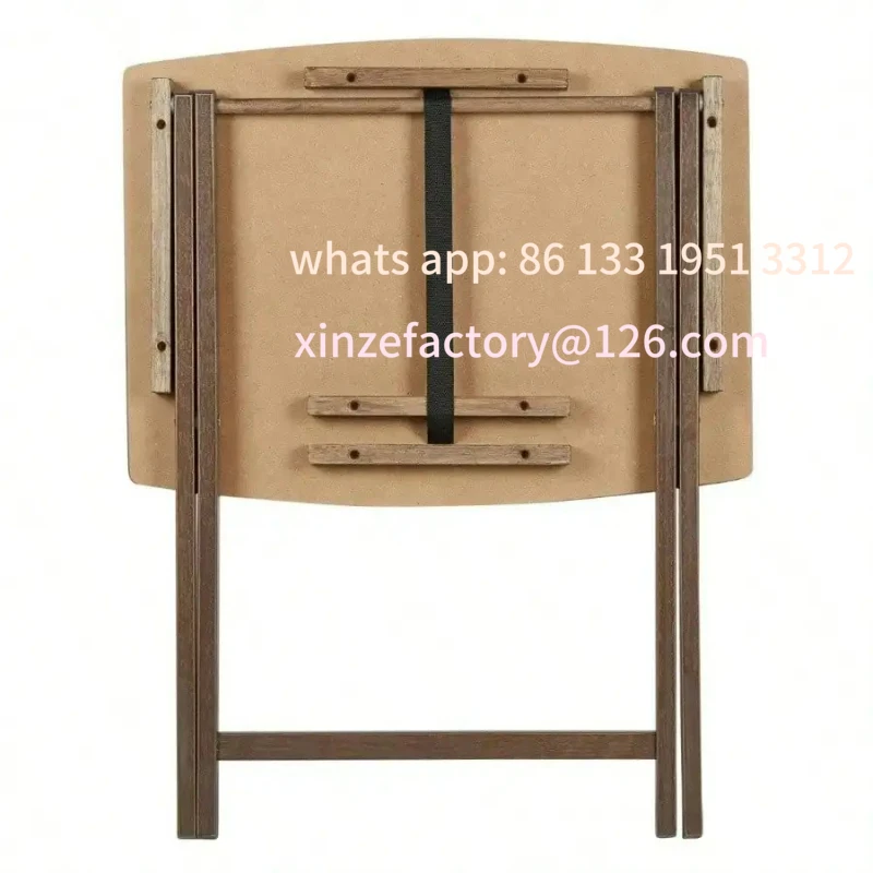 Настраиваемый домашний большой складной столик-поднос для эспрессо 26x23 - Фотография_3