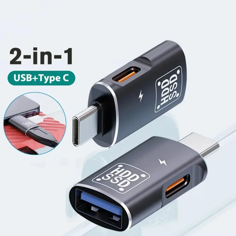 Адаптер otg type-c адаптер usb-c «папа» на «мама» usb 2.0
