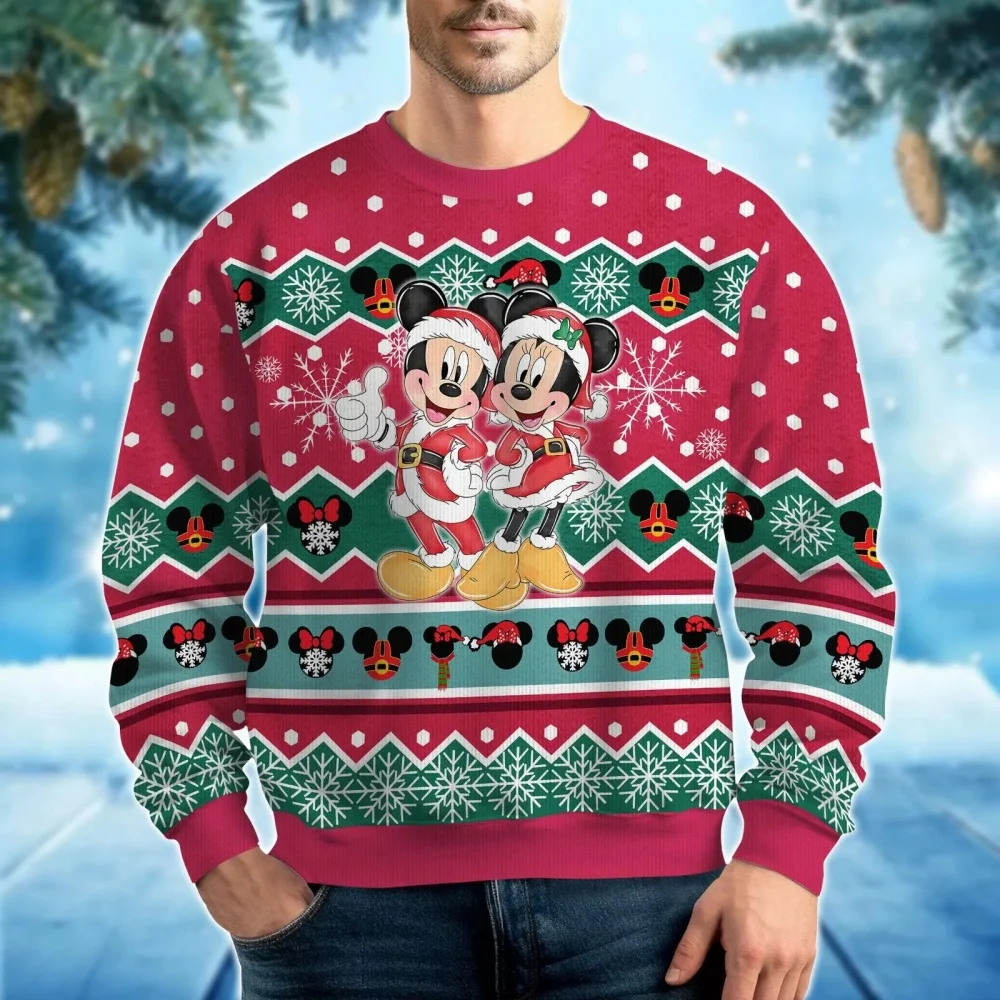 Уродливый свитер disney sew - Фотография_4