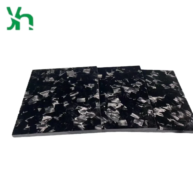 Пластина из углеродного волокна с кованым узором 3k - Фотография_3