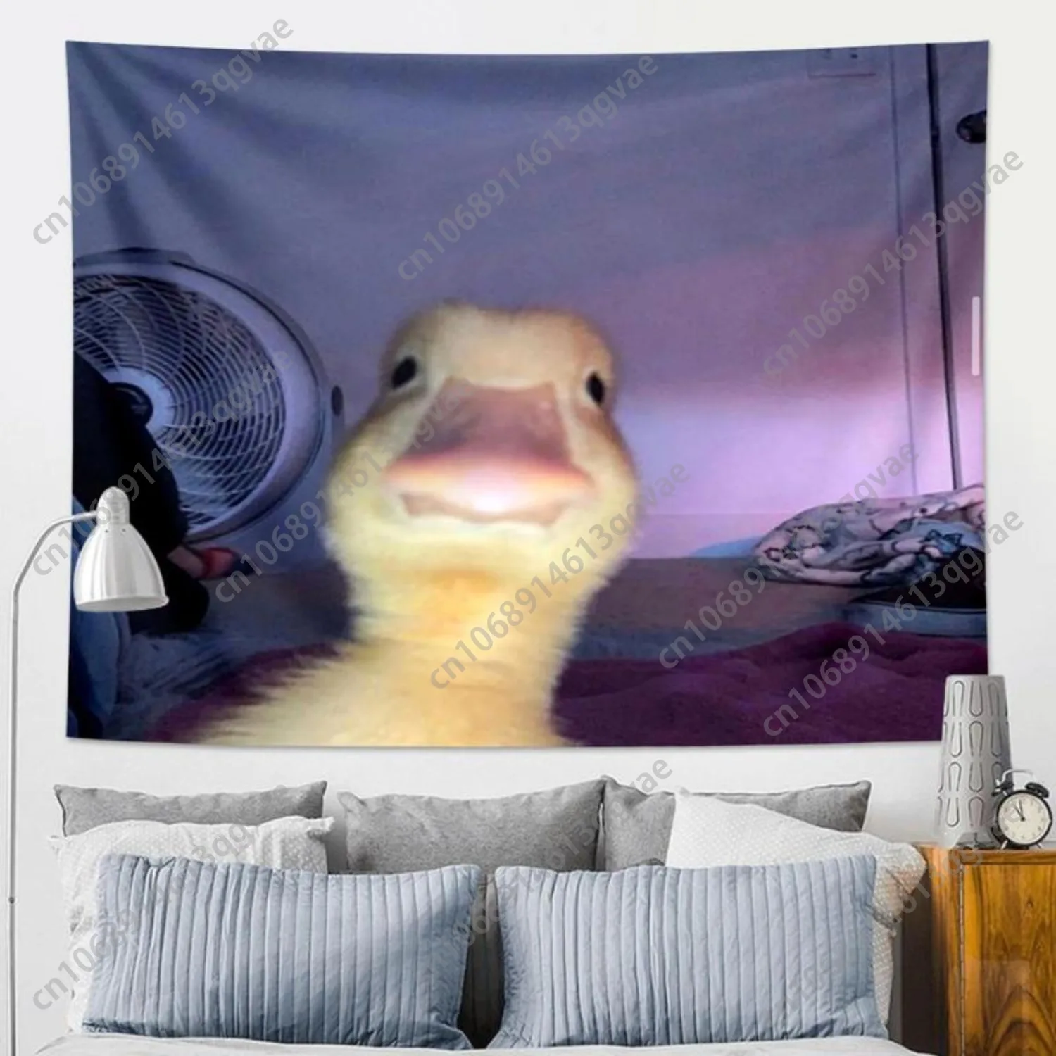 Милый гобелен с узором утки - Фотография_3