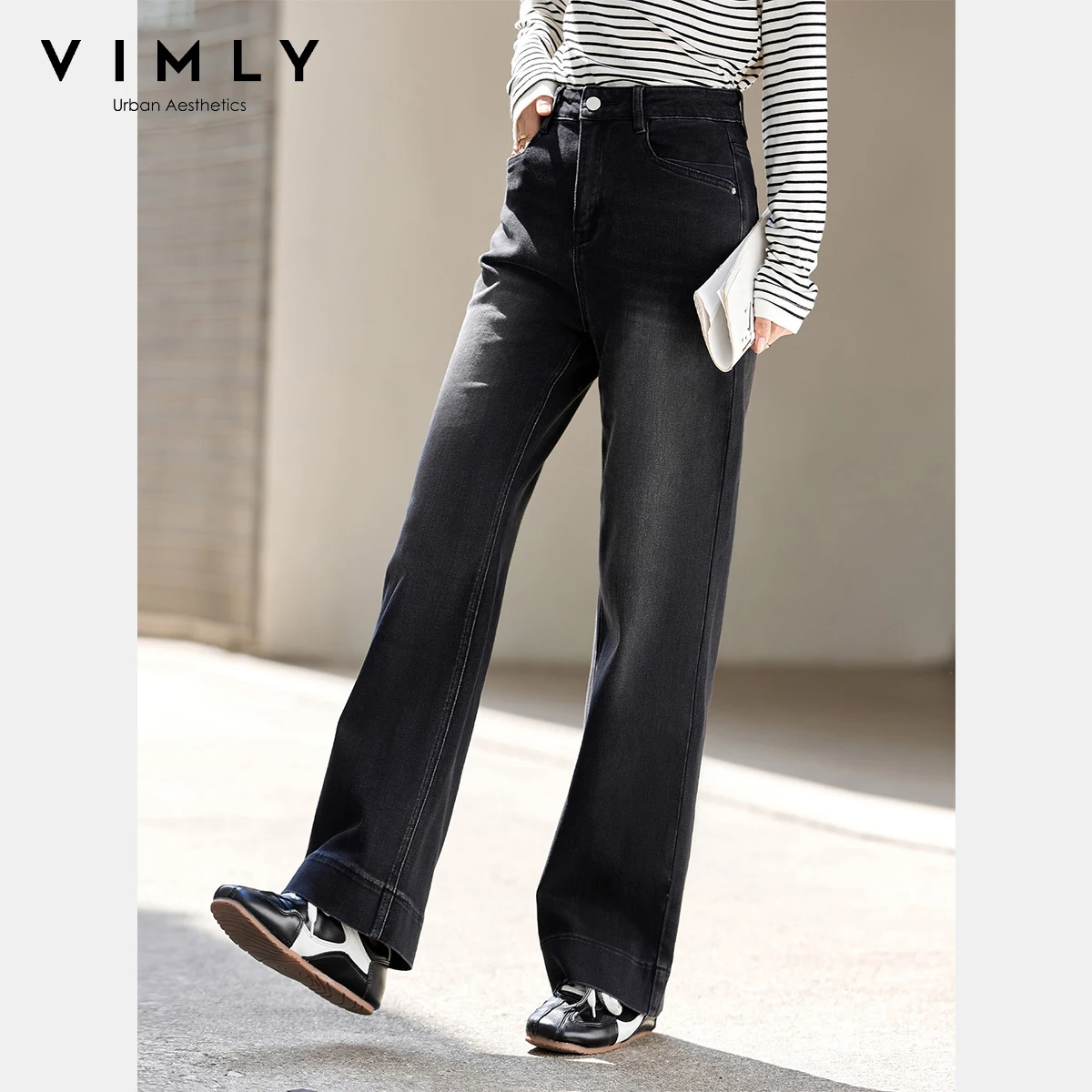 Vimly женские черные брюки - Фотография_2