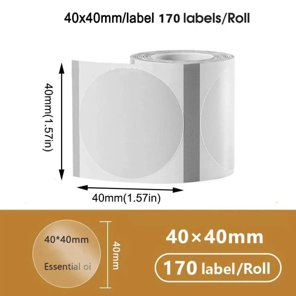 Прозрачная пустая наклейка для этикеток