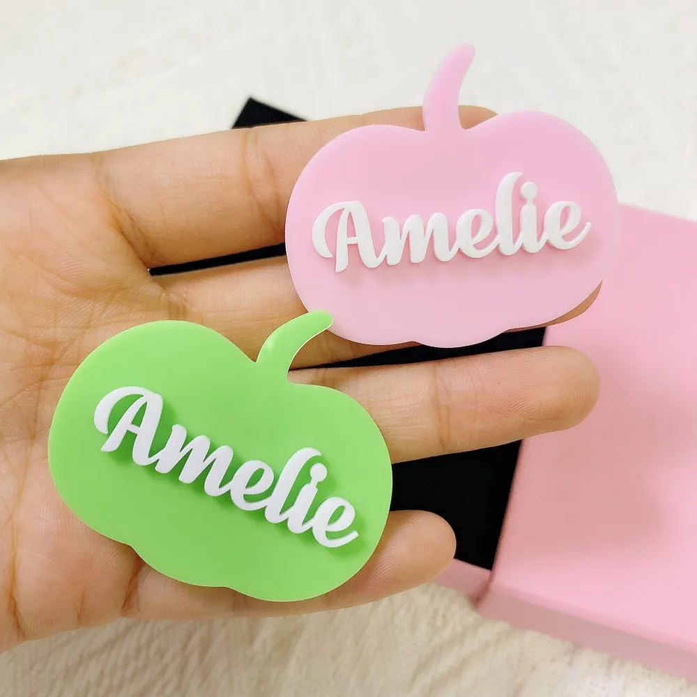 Заколки для волос с именем по индивидуальному заказу - Фотография_6