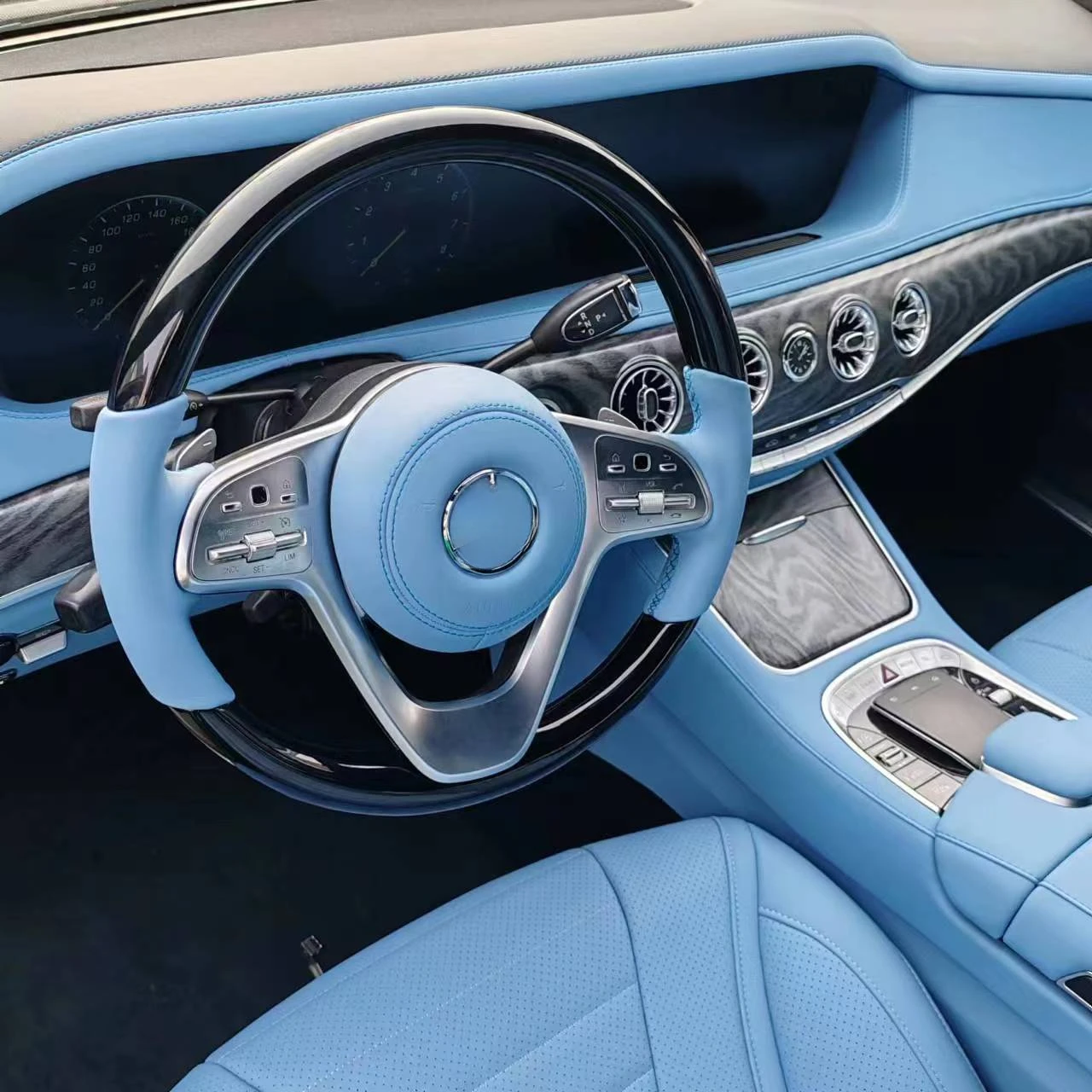 Комплект аксессуаров для интерьера relyauto w221-w222