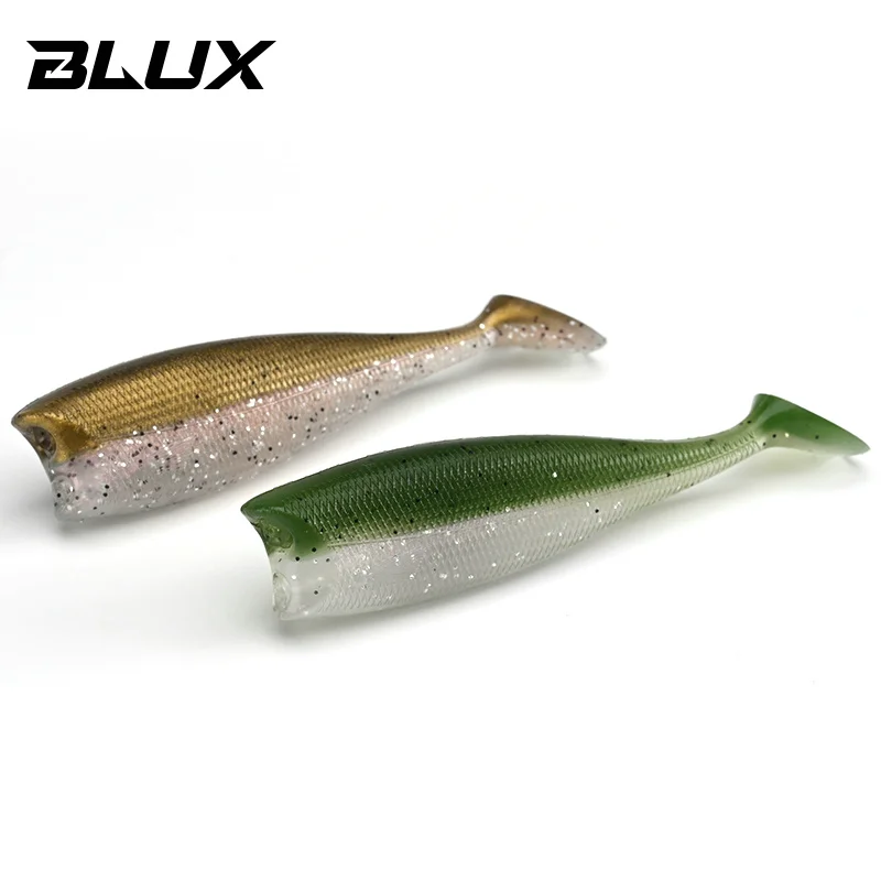 Blux blod shad 80 мм 105 мм мягкая - Фотография_6