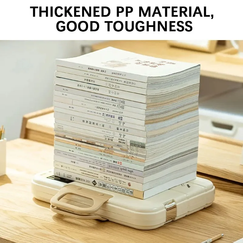 Пластиковая папка для файлов формата а4 с ручкой-застежкой - Фотография_4