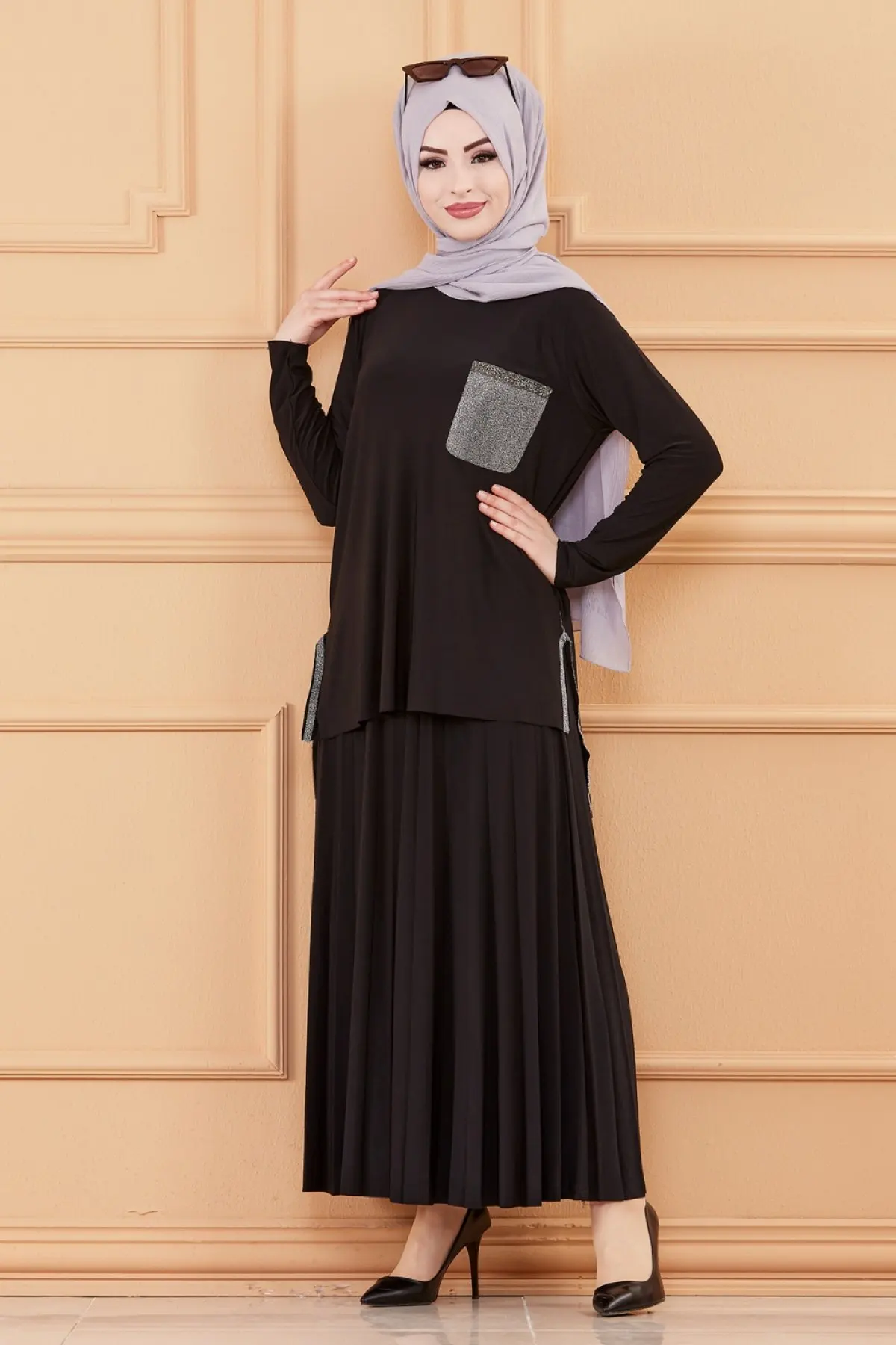 Tugba tunik юбка комплект исламская - Фотография_5