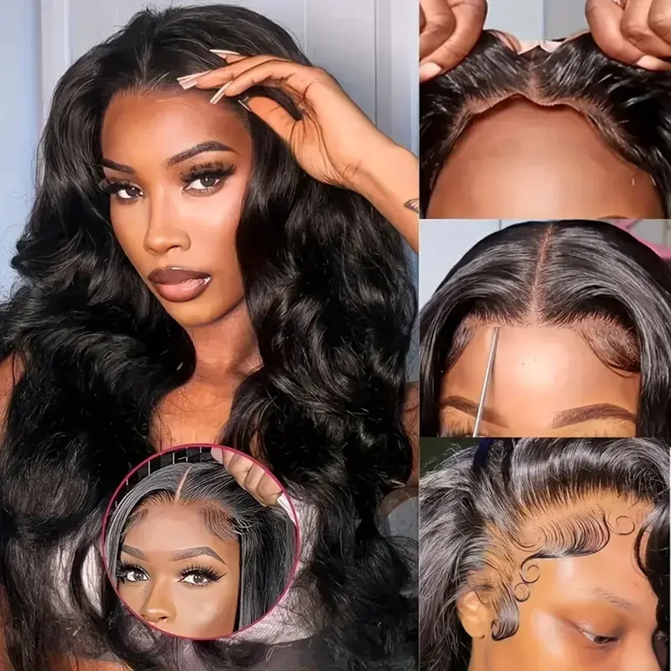 T lace frontal body wave human