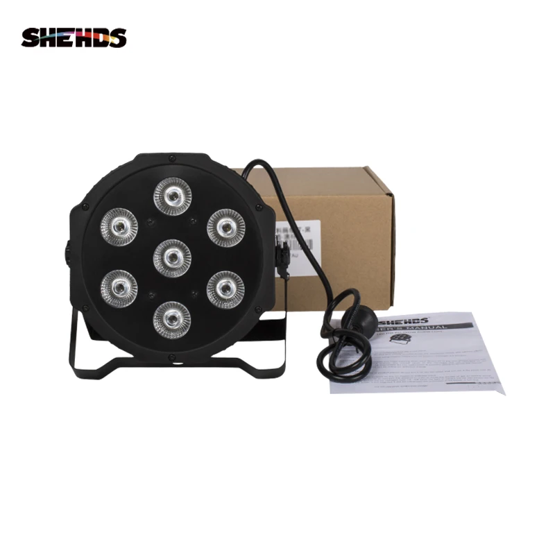 Shehds hot led flat par 7x18w/7x12w - Фотография_4
