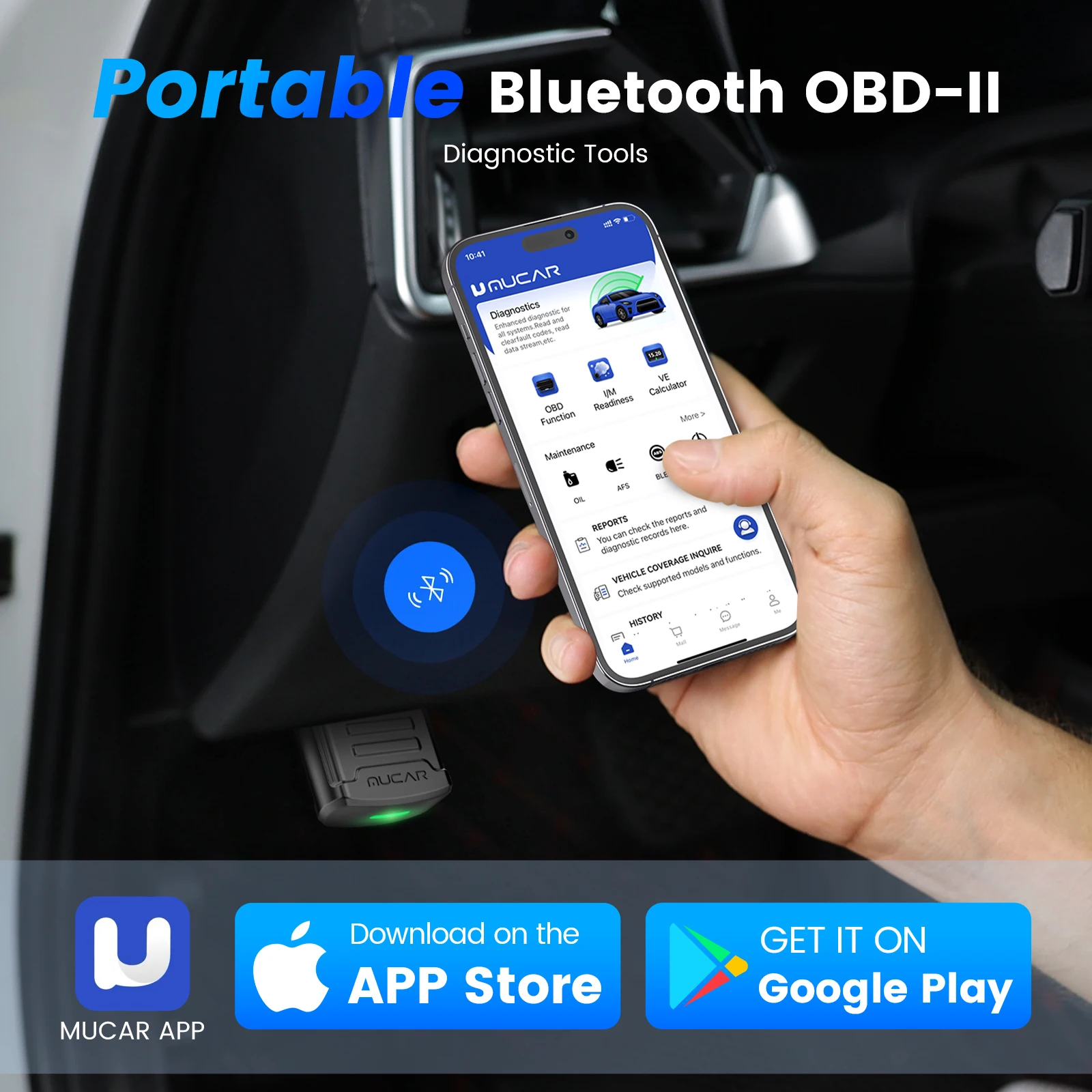 Pro obd2 сканер диагностический инструмент bluetooth - Фотография_6