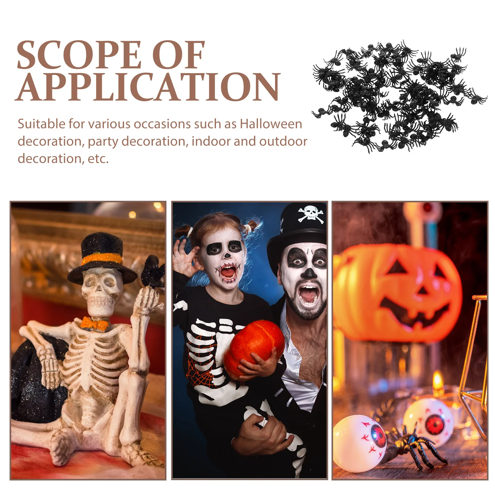 Маленькие мягкие пластиковые пауки - Фотография_6