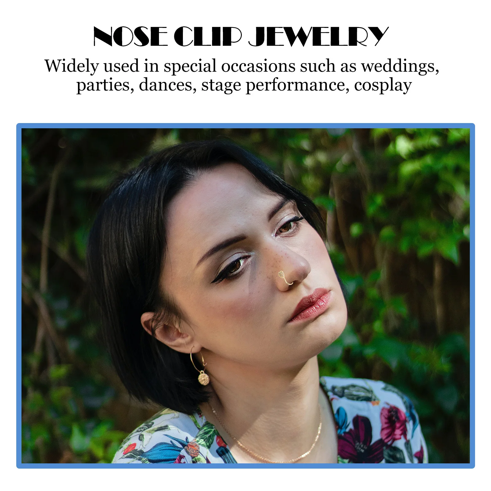 Ювелирные изделия с зажимом для носа - Фотография_2