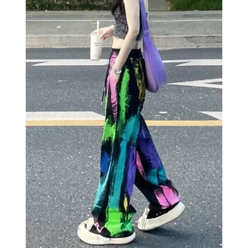 Богемные красочные женские брюки - Фотография_4