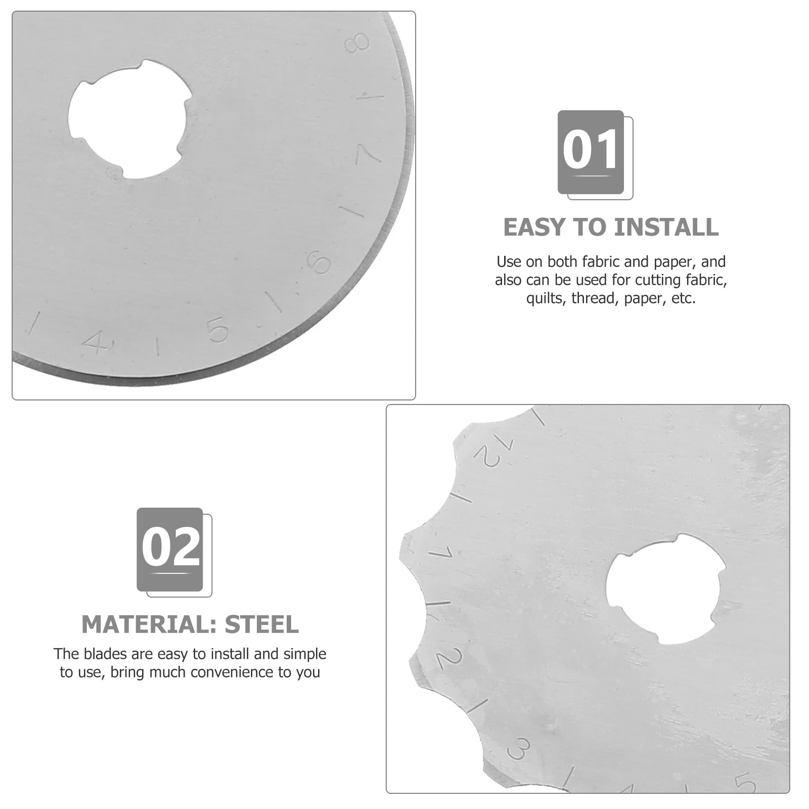 Сменные лезвия для роторного резака - Фотография_2