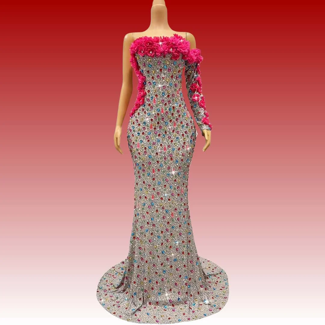 Caihualuo роскошные красные платья - Фотография_2