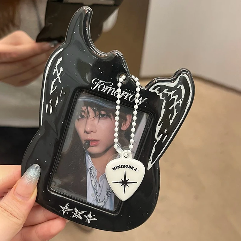 Black guitar idol photocard holder - Фотография_3