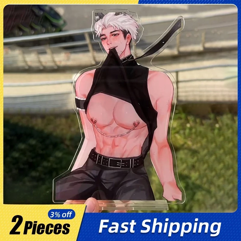 Дюйма аниме фигурки акриловые стоячие