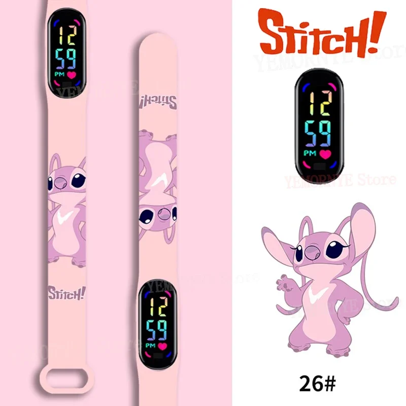 Цифровые детские часы disney stitch