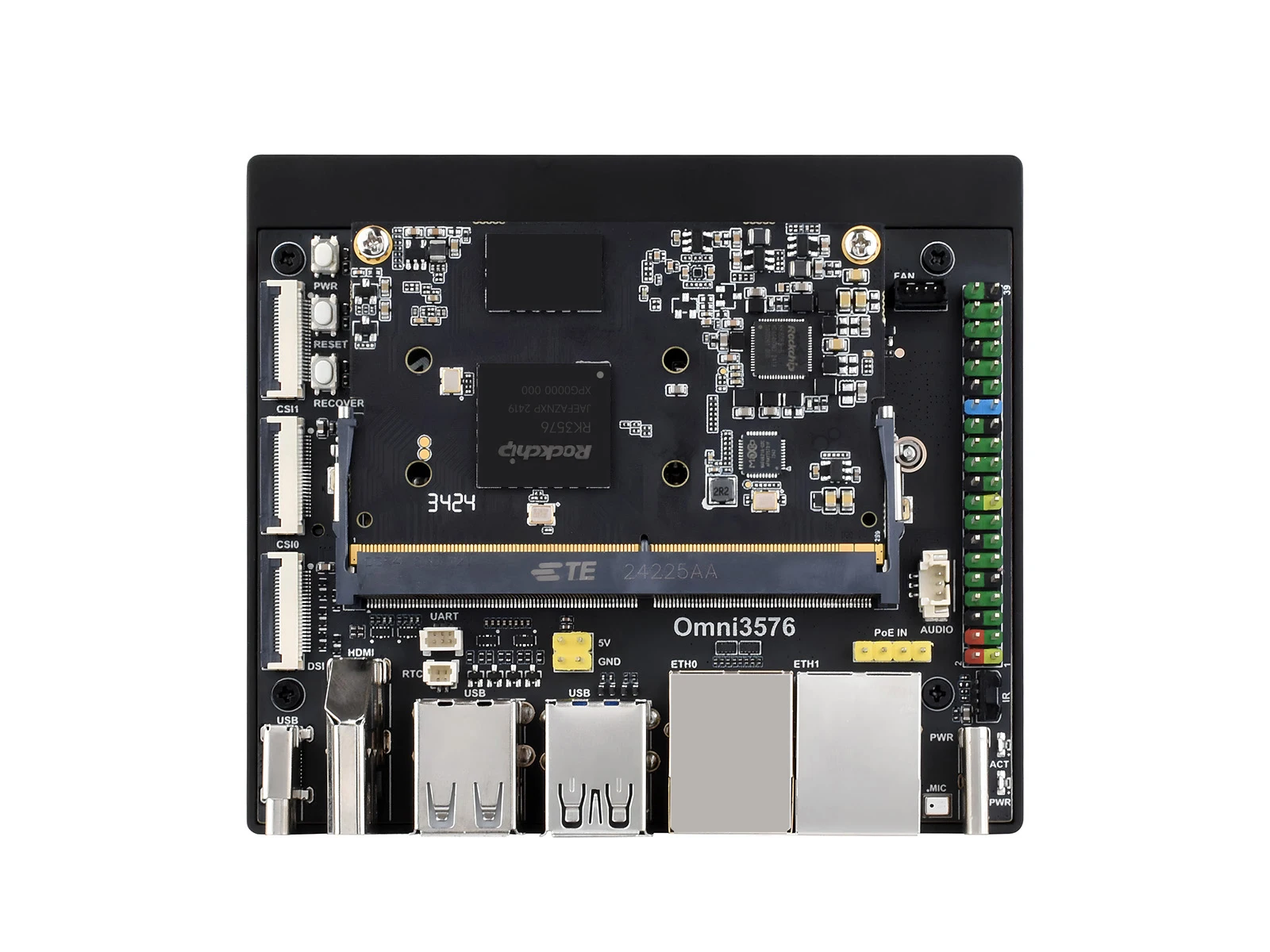 Плата разработки waveshare luckfox core3576 edge computing - Фотография_2