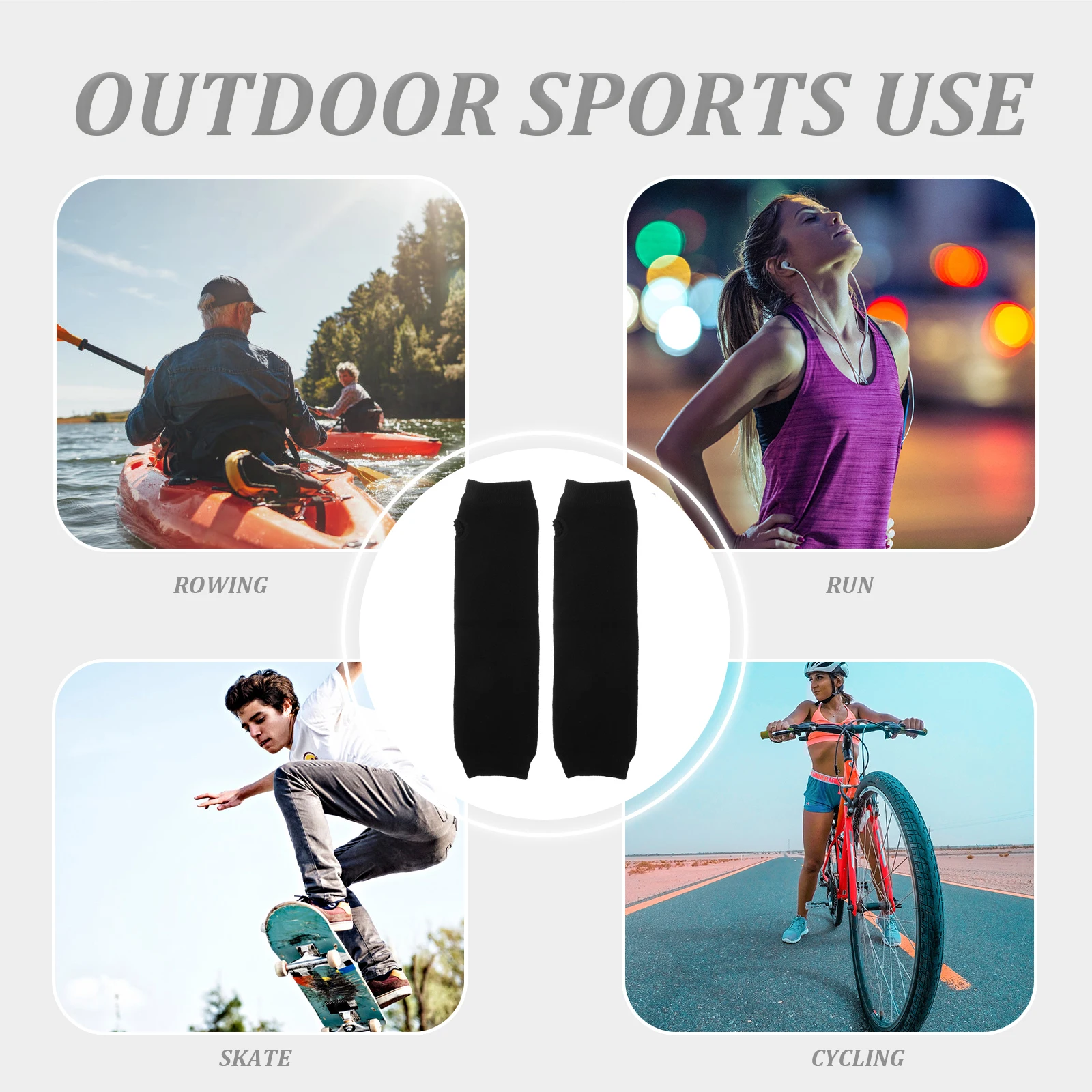 4 пары нарукавников для женщин