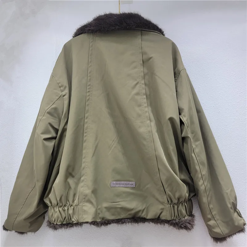 Парки женские короткие пальто куртки - Фотография_6