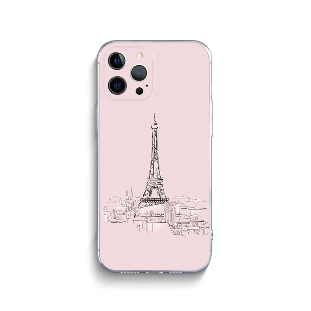 Чехол для телефона paris eiffel tower для iphone 15 - Фотография_2