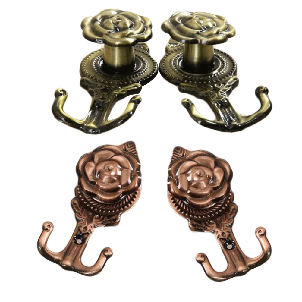 Настенные крючки для штор с вырезом розы - Фотография_6