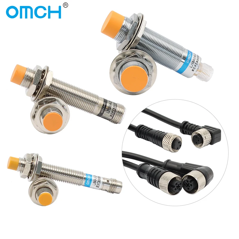 Индуктивный датчик приближения omch lj8 lj12 lj18 - Фотография_4