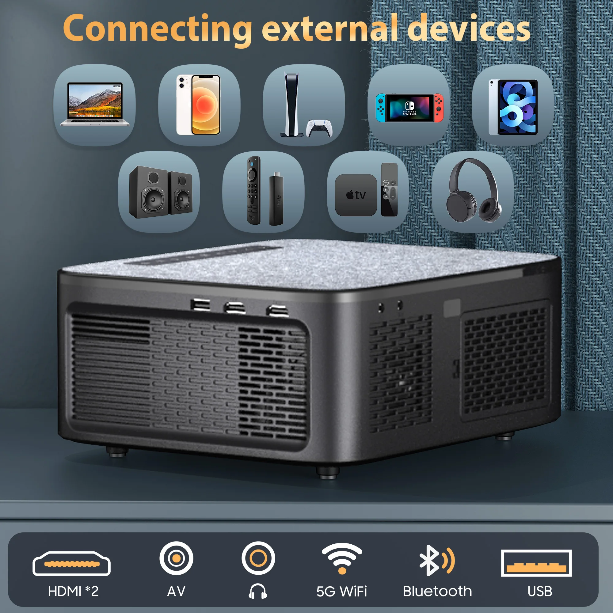 Новый проектор t08 35000 люмен - Фотография_5