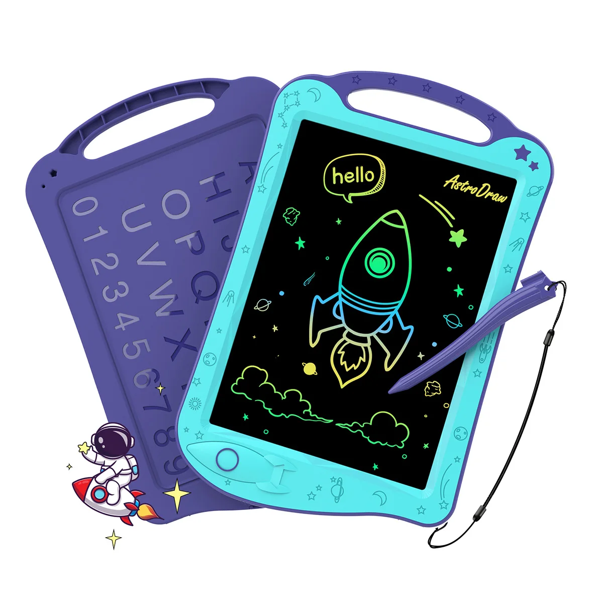 Цветной планшет для рисования astrodraw для детей