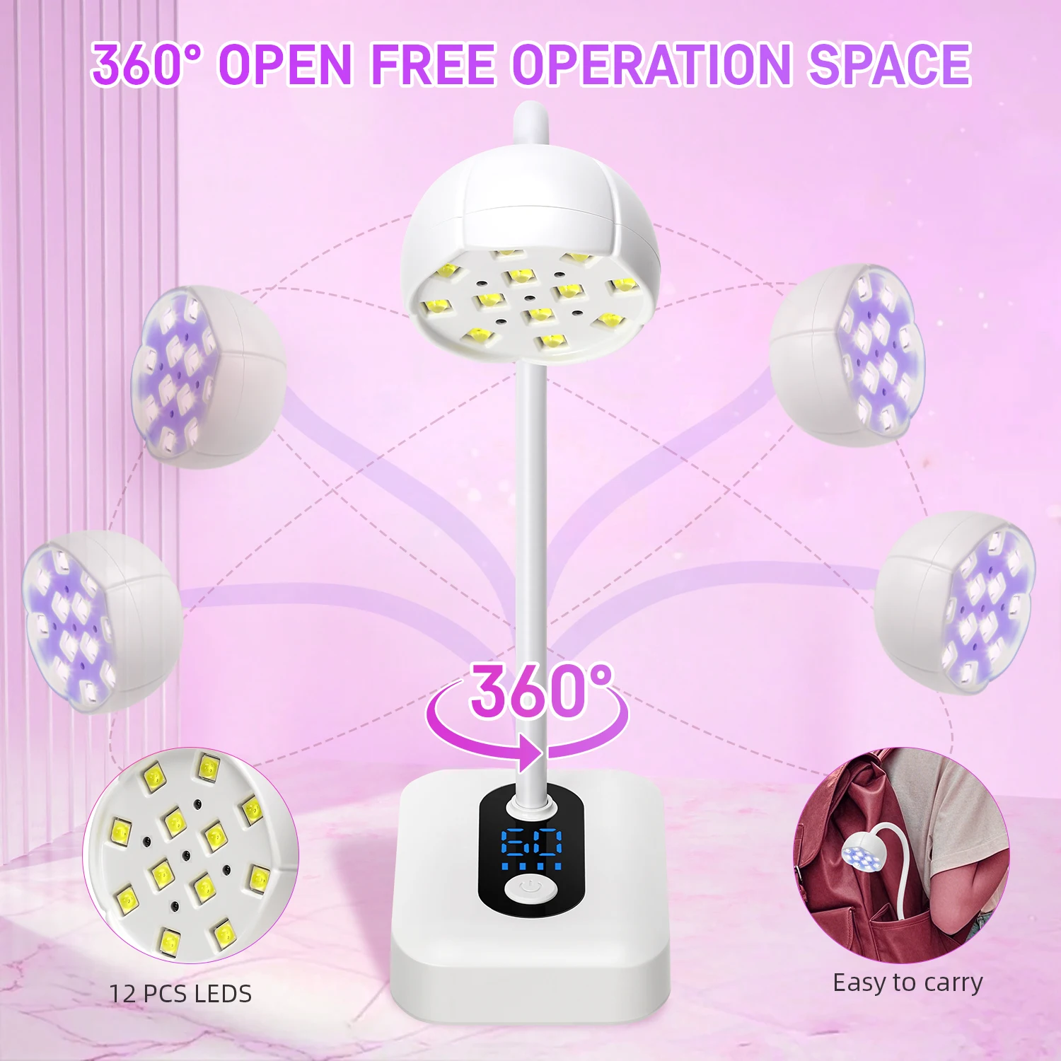 Перезаряжаемая уф-светодиодная - Фотография_6