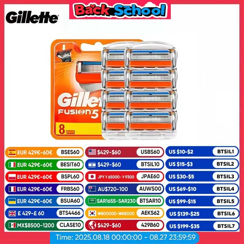 Gillette fusion 5 лезвий