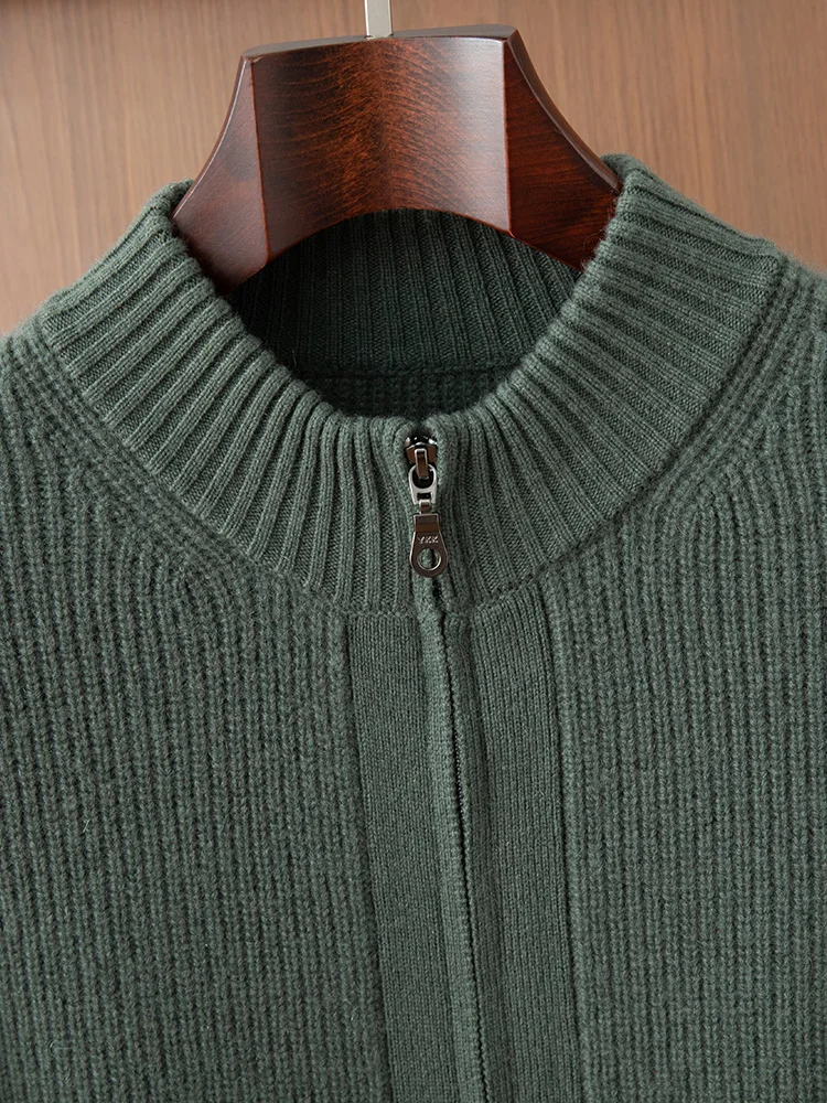 Легкий роскошный мужской свитер из 100% кашемира - Фотография_4