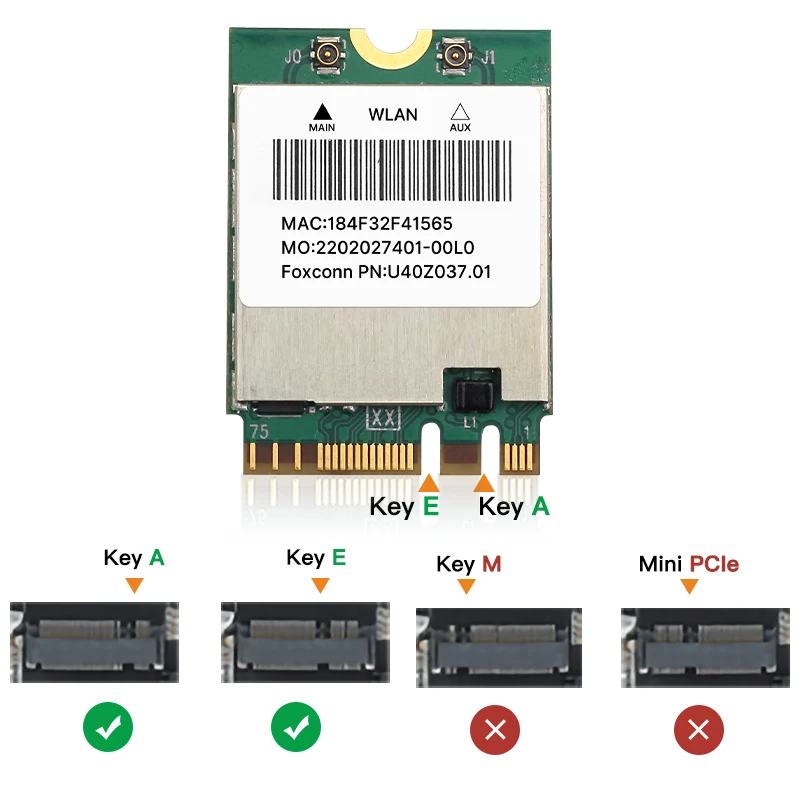 Bcm94352z wi-fi сетевая карта bluetooth 4 - Фотография_5