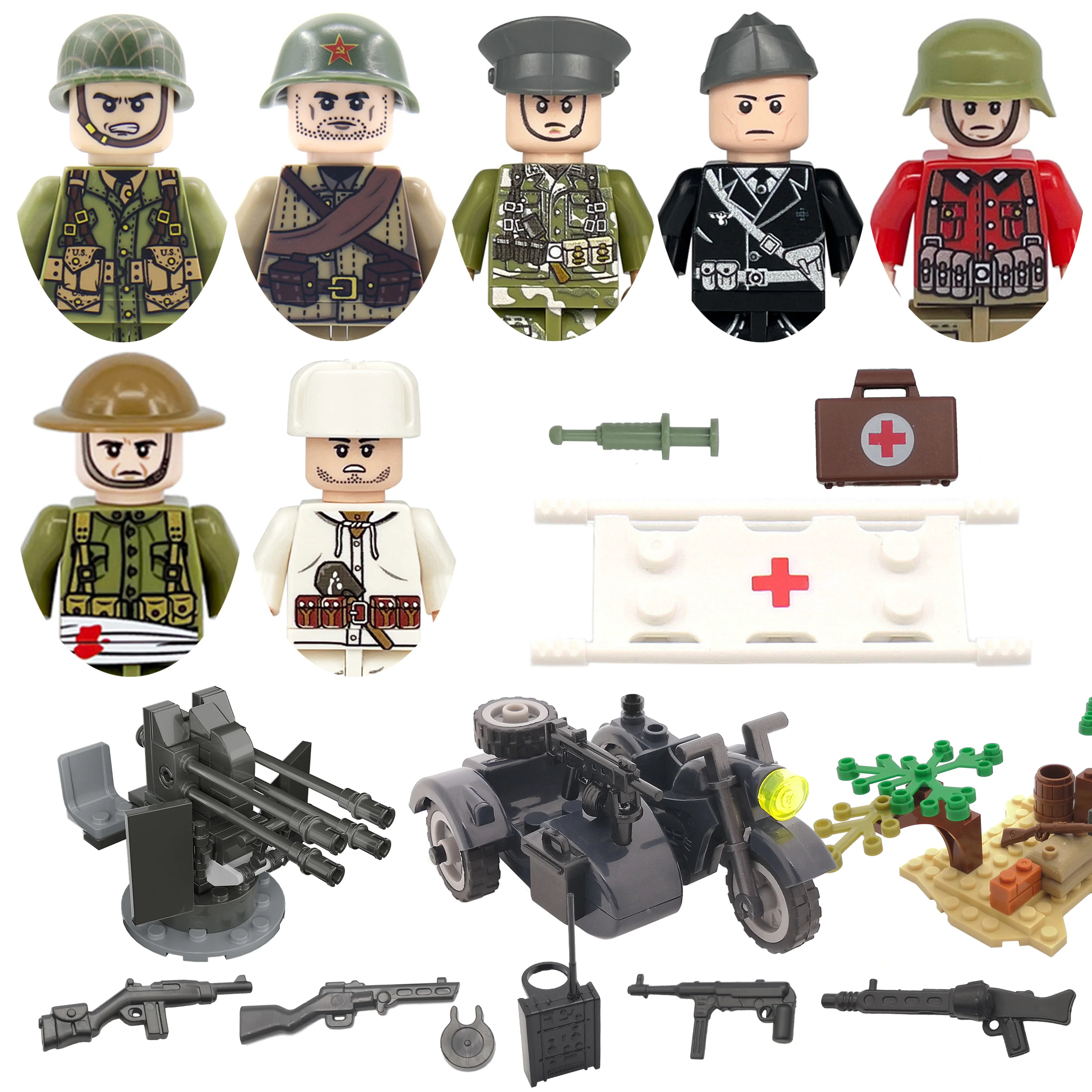 Diy ww2 пехота медицинский труп