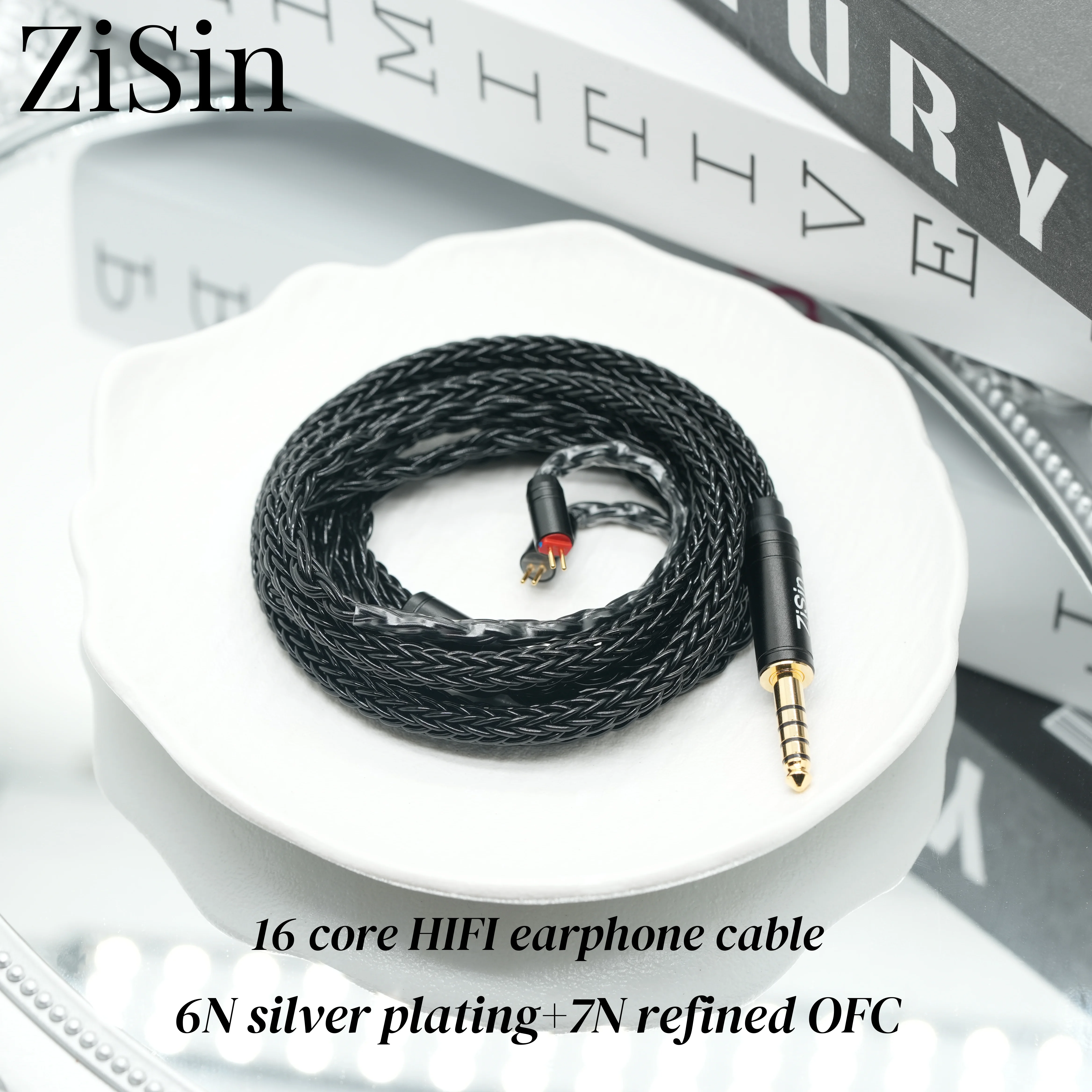 Высококачественный кабель для наушников zisin-330hfi