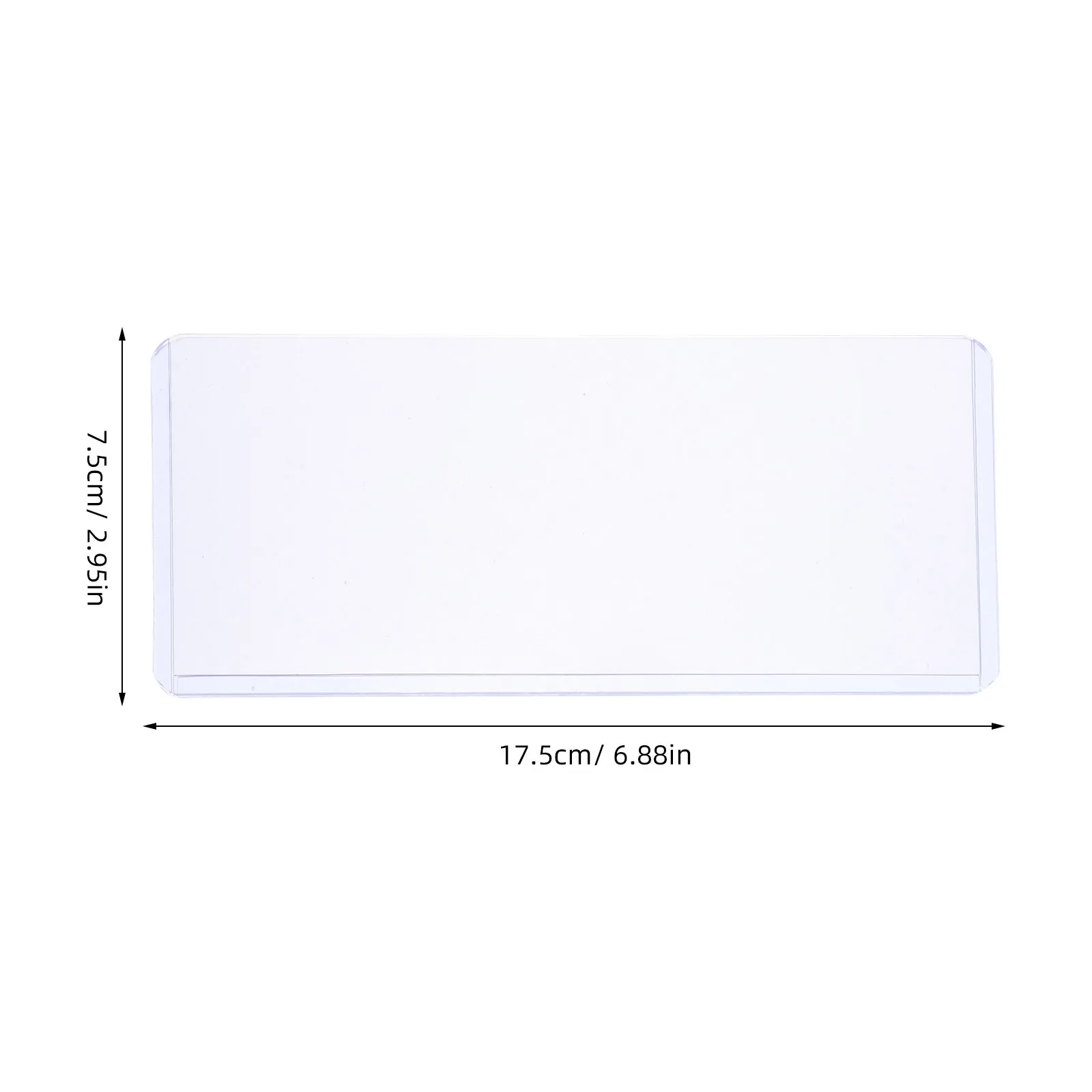 Прозрачный держатель для купюр из пвх - Фотография_2