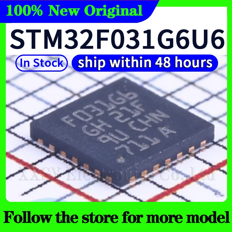Stm32f031k6u6 stm32f031g6u6 stm32f031c6t6 - Фотография_2