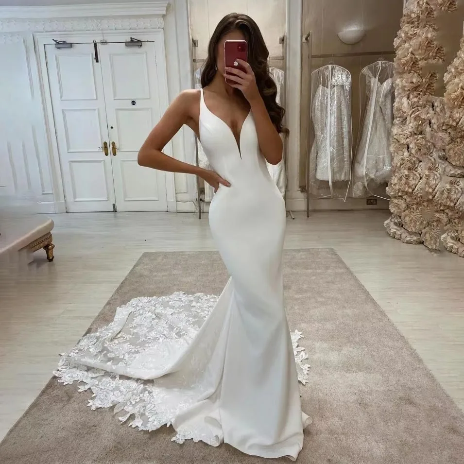 Внешнее модное свадебное платье