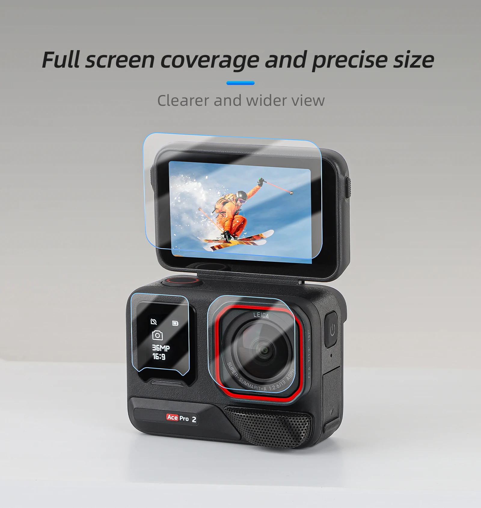 Закаленное стекло для insta360 ace pro 2 - Фотография_5