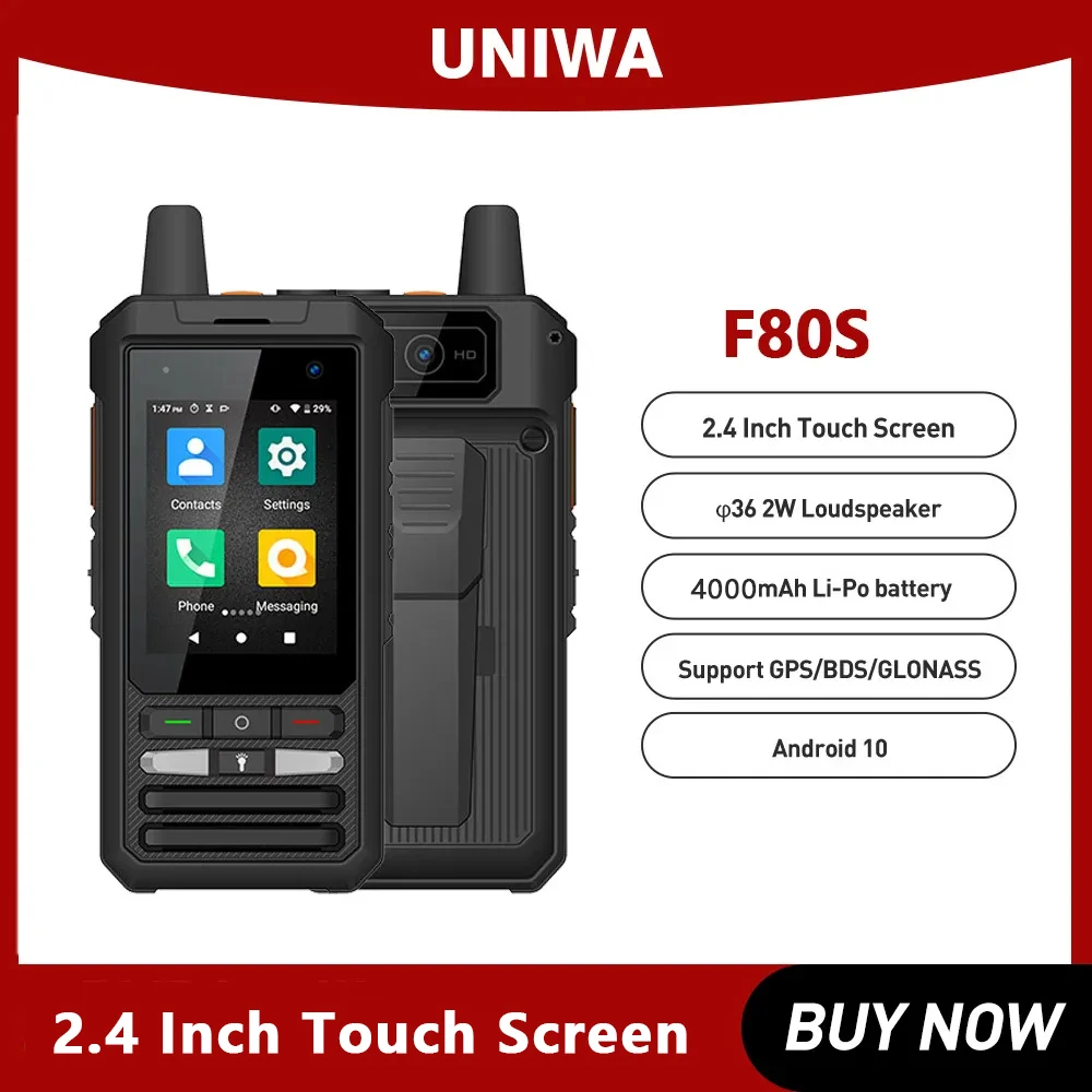 Телефон-рация uniwa f80s на android 10