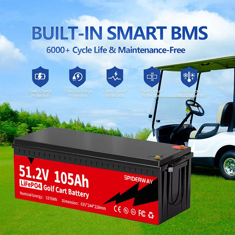 Литиевая батарея для тележки для гольфа 48 в - Фотография_5