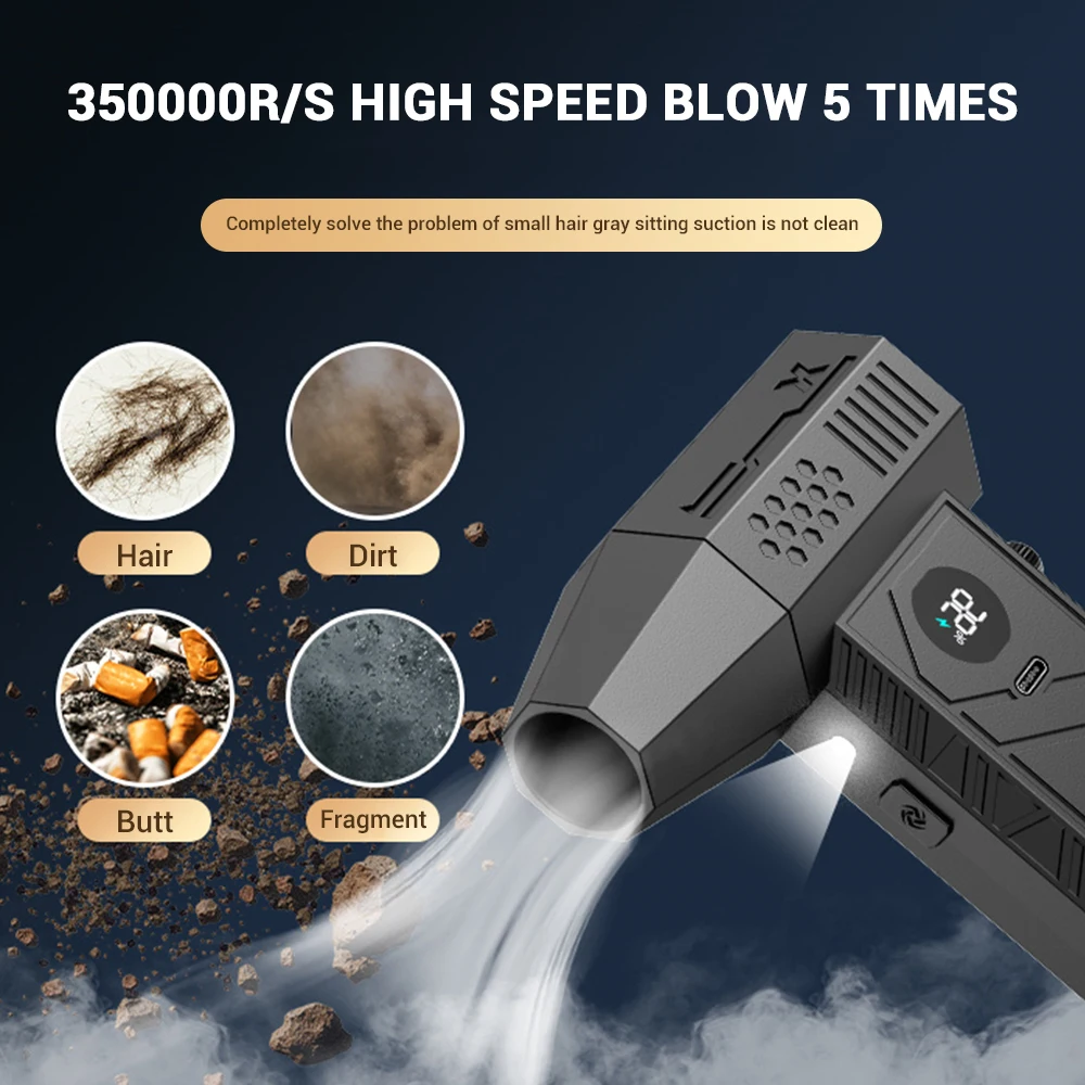 Вентилятор c6 pro violent 350000 мощный вентилятор об/мин - Фотография_6