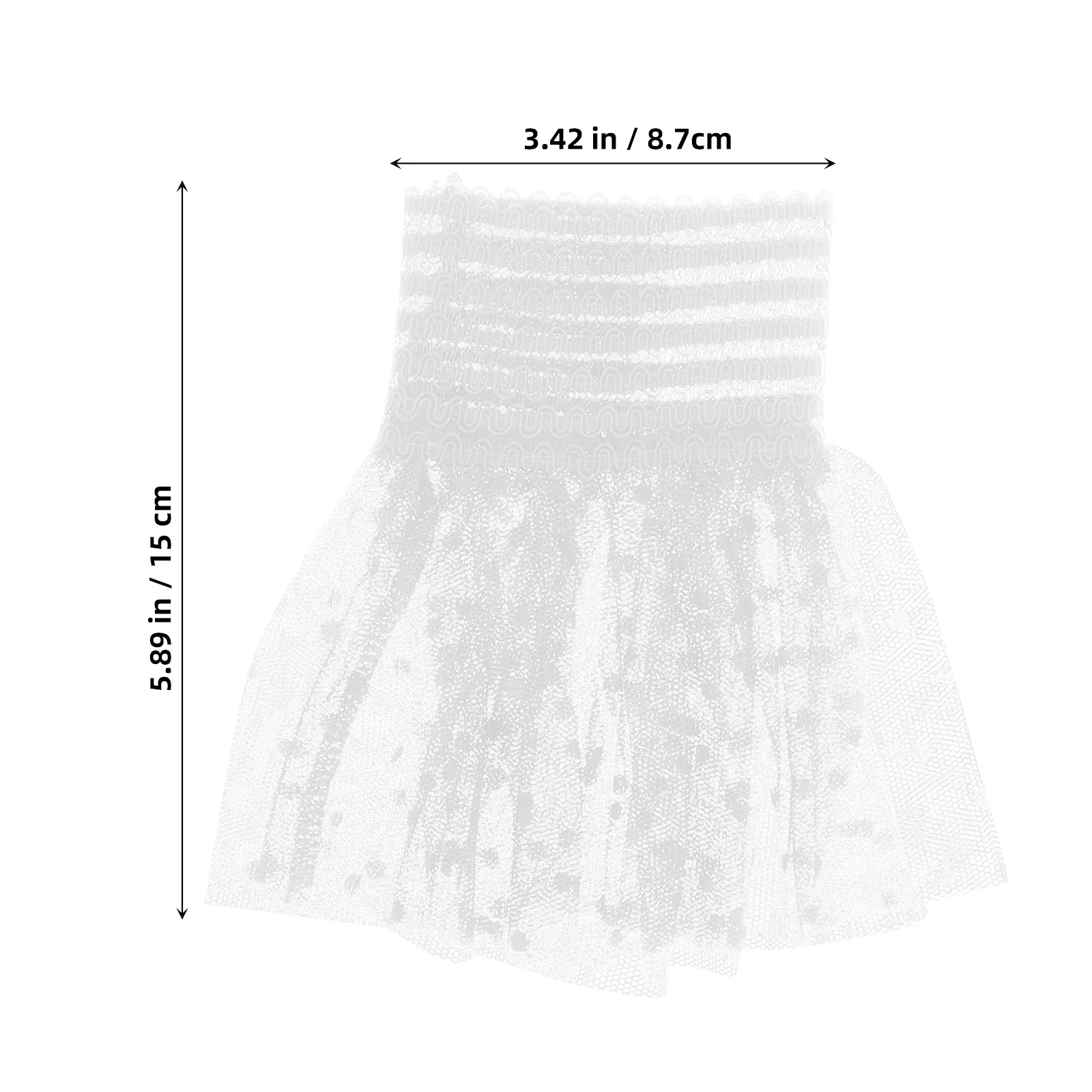 1 пара кружевных манжет - Фотография_4