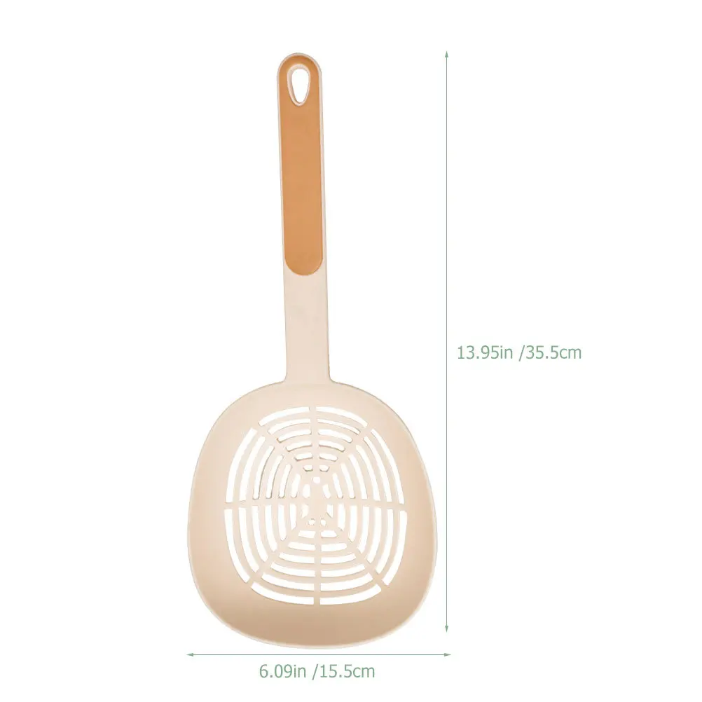 Ложка с прорезями с длинной ручкой - Фотография_2