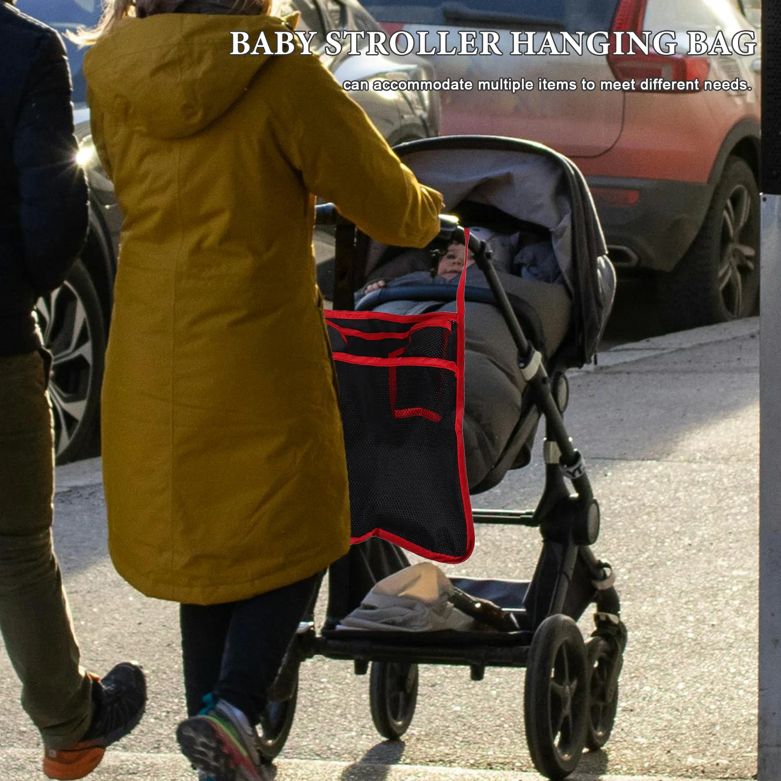 Подвесная сумка для детской коляски - Фотография_5