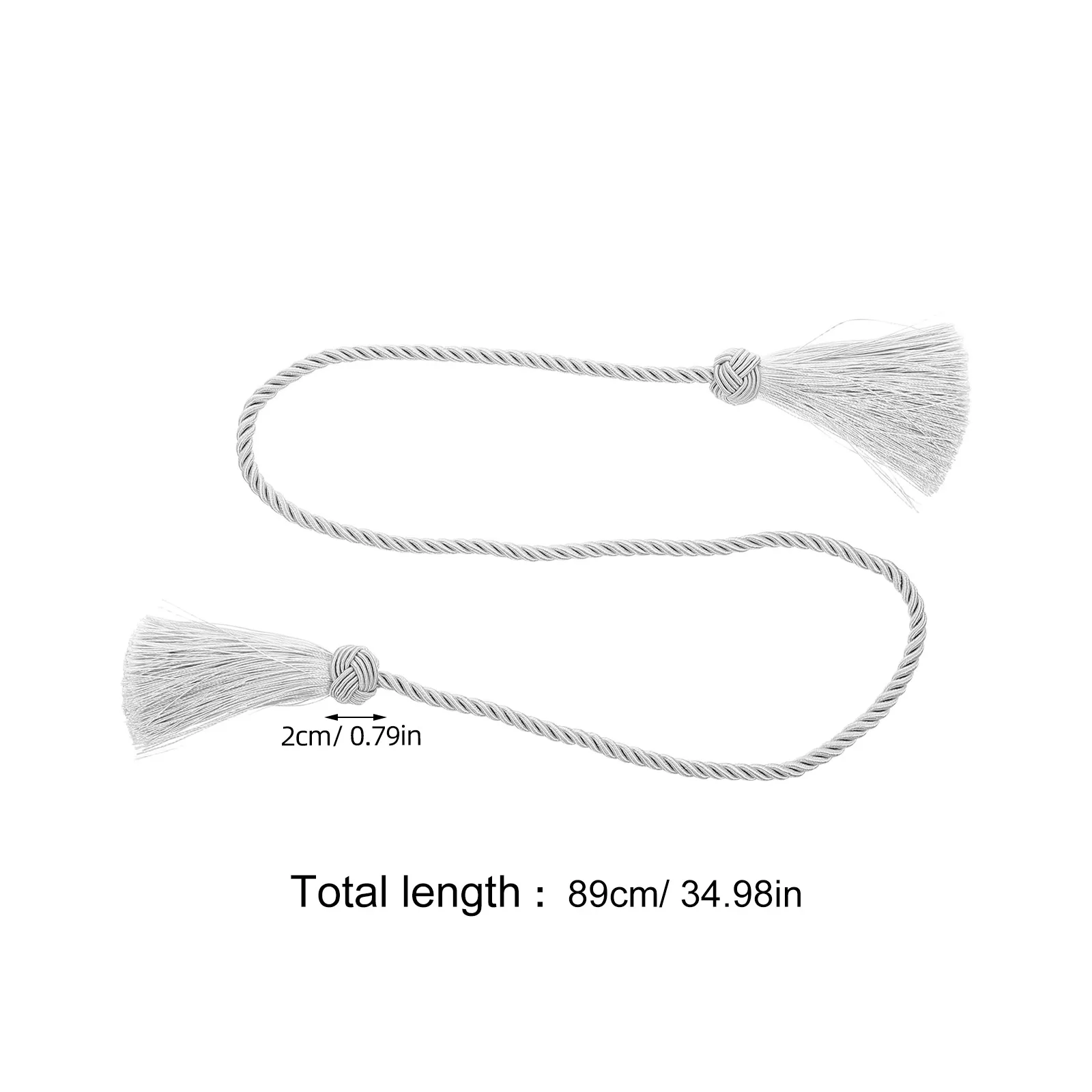 1 пара плетеных подхватов для штор - Фотография_4